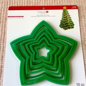 Christmas Tree Cookie Cutter Set